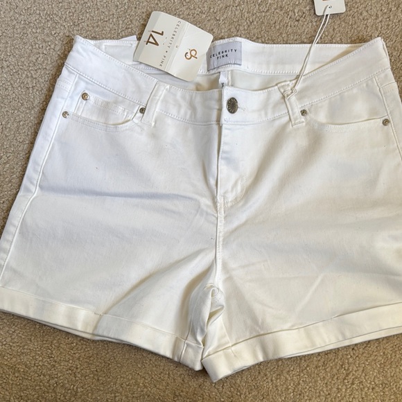 COPY - Women's White Shorts - Picture 2 of 3